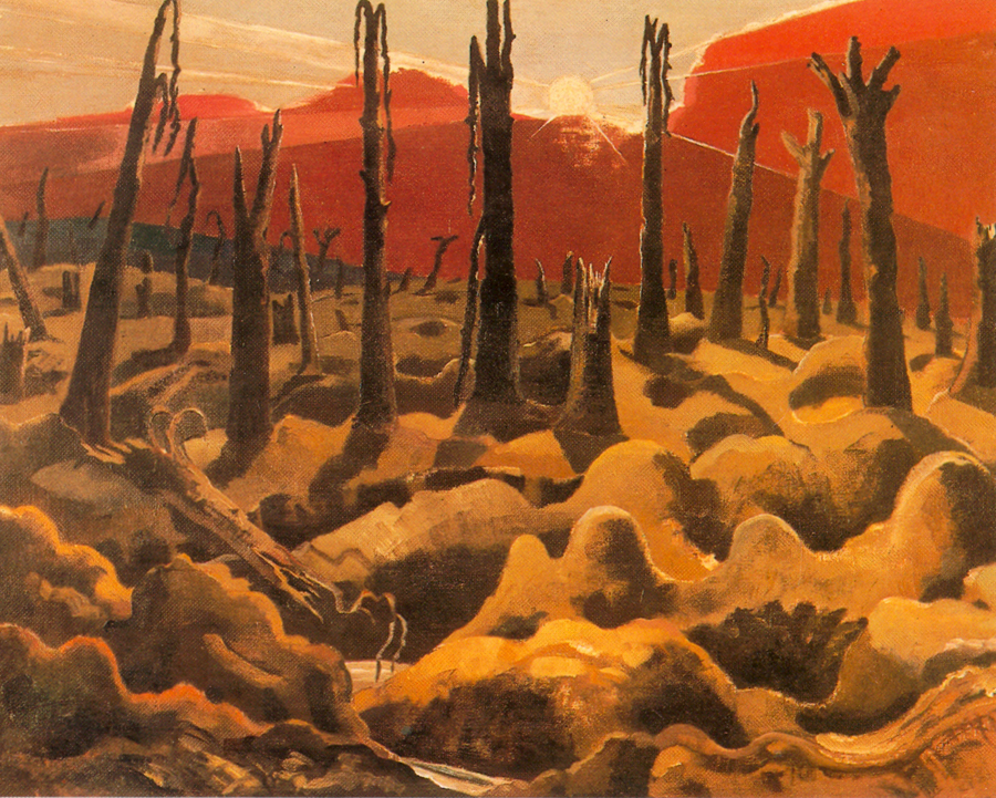 Paul Nash, 1918.