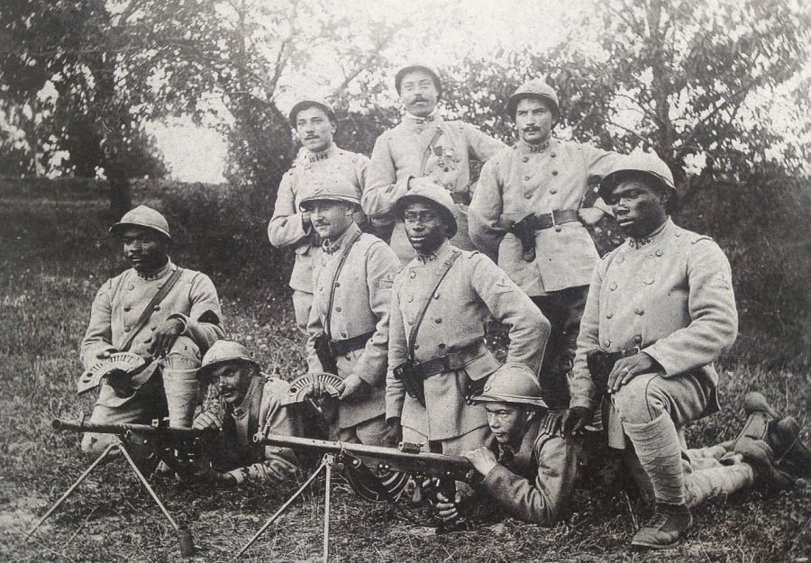 Colonial troops of the 23e RIC, 1916.