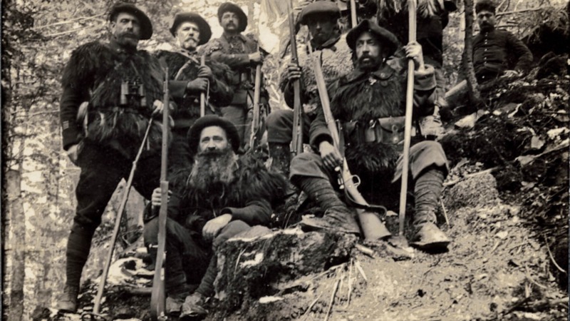 A group of Alpine Light Infantry in 1915.