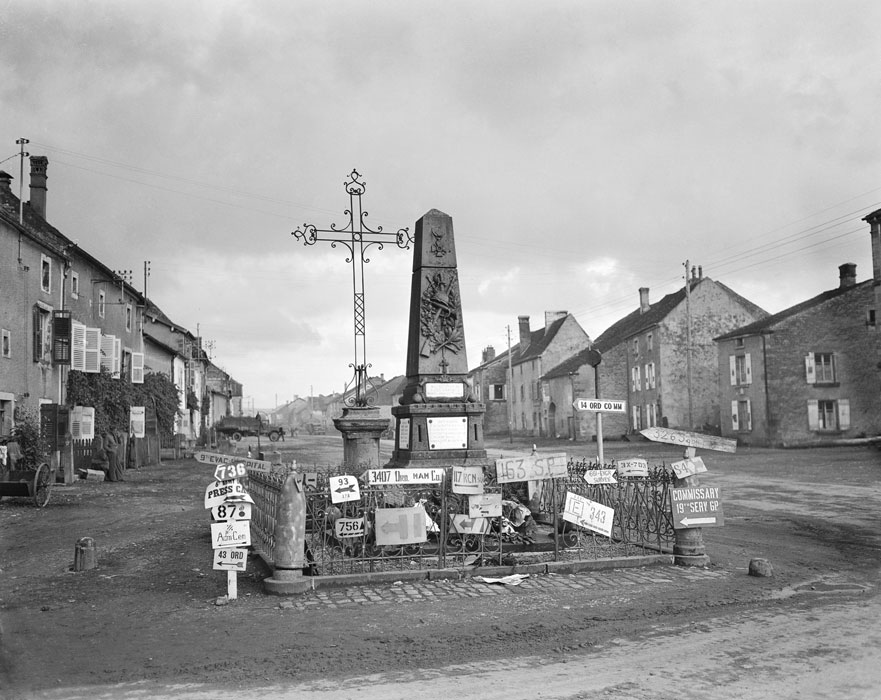 A memorial to the Franco-Prussian war of 1870.