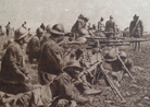 These are black American troops, who served in US army units assigned to French divisions, receiving machine-gun instruction from French instructors in July 1918. Note also their French equipment.