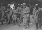 Soldiers on furlough in Paris.