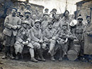 Unknown regimental band, December 1915.