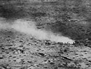 French assault waves can be seen in this aerial combat photo taken over the Somme battlefield in 1916. 