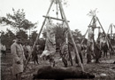 French butchers in the field. 