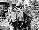 A convoy along the Voie Sacrée, 1916.