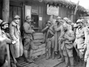 The co-operative of the 134th Brigade, selling wine, food and small nick-knacks to the men.