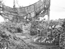 A grave in the Yser sector. Note the camouflage screen erected.