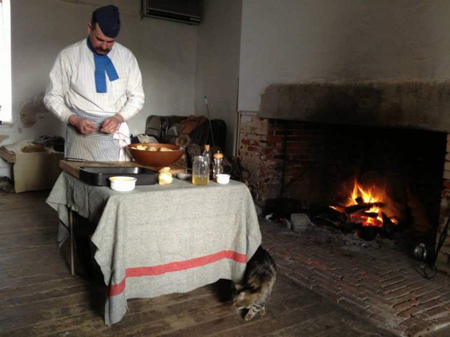 Sdt. Pernot, Fort Mifflin, March 2014