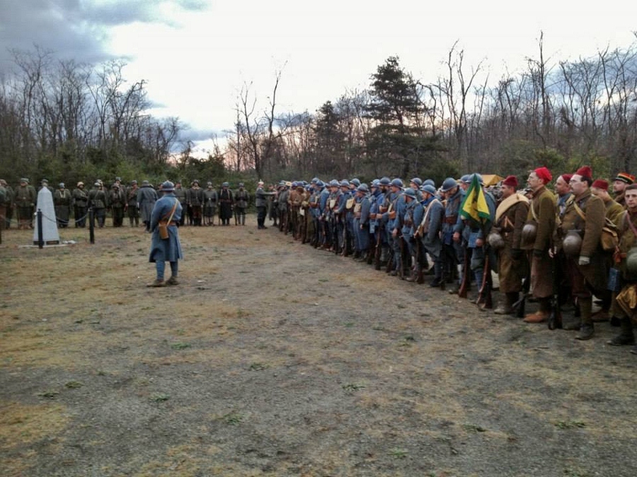 The French company in line for the Friday safety meeting, November 2014