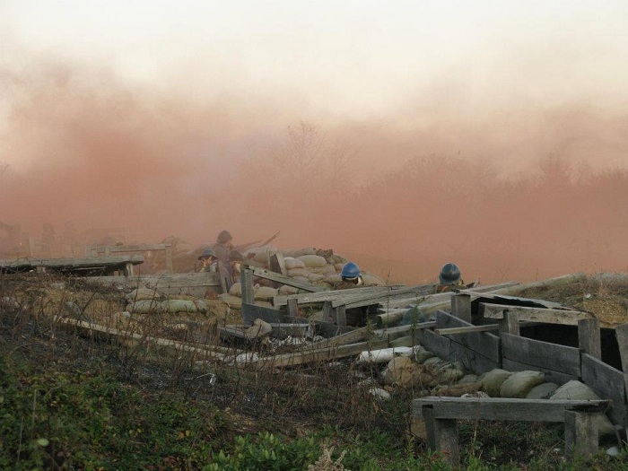 German gas attack, November 2011.