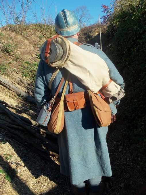 Sdt. Maillard displays his fine looking assault roll, November 2011.