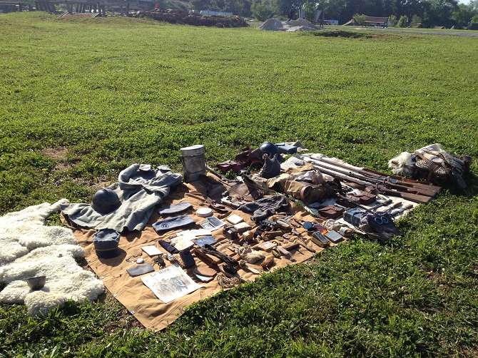 Army Heritage Days at AHEC, PA, May 2012.