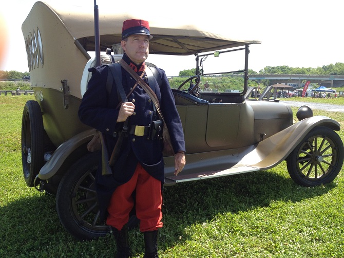 Sdt. Vichey, Army Heritage Days at AHEC, PA, May 2012.