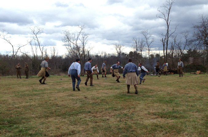 French versus Canadians. Result: Victoire Francaise (6-2), Nov. 2012.