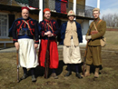 Members of the 3e RMZT, Fort Mifflin, March 2014