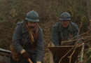 Sdts. Arnouil and Croissant filling sandbags, November 2014