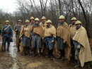 The 151e and 183 RI ready to head up to the front lines, December 2014