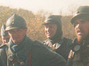 The unit lines up at the GWA morning formation, April 2003.