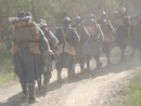 The relief march continues up to the line, April 2005.