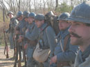 The unit prepares to move up to the line, April 2005.