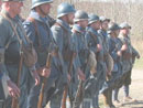 The unit lines up for the GWA morning formation, April 2005.