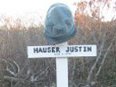 A memorial to our dear friend Sdt. Justin Hauser (Justin Hoover), erected in November 2006.