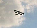 An Allied plane flies over the battlefield, November 2006.