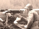 Machine-gunners of the 18 R.I. waiting for the enemy infantry attack, April 2008.