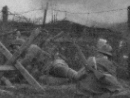 The 151st cuts through barbed-wire obstacles to clear the way for the main assault force following behind, April 2008.