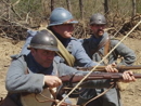 French composite company conducting bayonet drill, April 2009.