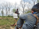 Sgt. Contamine leading the French company in advanced training exercises, April 2012.