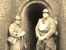 Cpl. Picard and Sdt. Croissant, Fort Mifflin, March 2012.