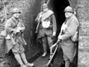 Cpl. Picard and Sdts. Nicholas and Croissant, Fort Mifflin, March 2012.