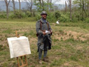 Sgt. Contamine leading the French company in advanced training exercises, April 2012.