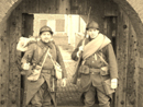 Cpl. Picard and Sdt. Nicholas, Fort Mifflin, March 2012.