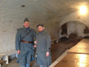 Cpl. Picard and Sdt. Croissant, Fort Mifflin, March 2012.
