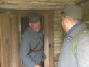 Sdt. Croissant surprises Cpl. Picard, Cpl. Picard, Fort Mifflin, March 2012.