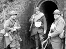 Cpl. Picard and Sdts. Nicholas and Croissant, Fort Mifflin, March 2012.