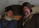 You never know when they might invade your country...or your bunk space! Fort Mifflin, March 2013.