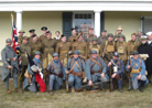 With our British, Canadian, American and (even) German friends at the WWI Weekend at Fort Mifflin, March 2013.