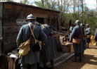 Members of the 18 RI at the Bataillon Francais co-operative. Newville, April 2013.