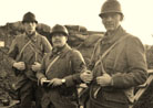 Sdt. Nicolas, Cpl. Picard, and Sdt. Lefbvre. Newville, November 2013.