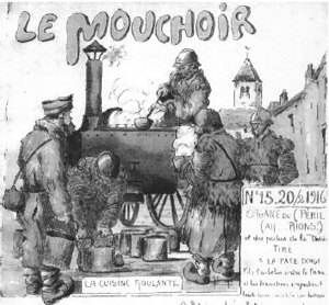  'The Field Kitchen,' Joseph Lesage, February 1916
